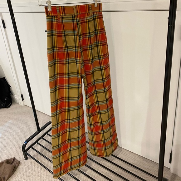 Free people plaid trousers - Picture 2 of 5